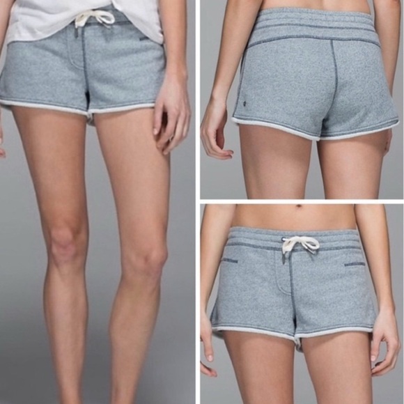 EUC! lululemon All You Need French Terry Short - Picture 2 of 8